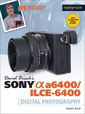 cover image of David Busch's Sony Alpha a6400/ILCE-6400 Guide to Digital Photography
